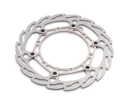 Flame brake disc