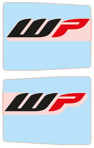 Protective fork sticker set