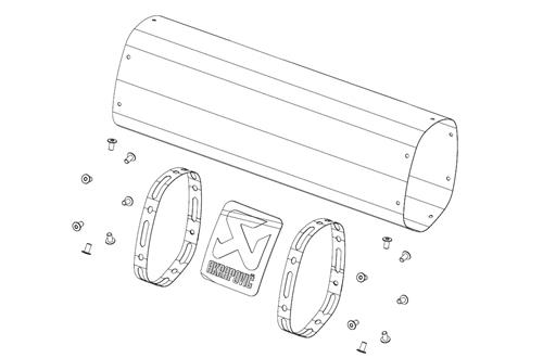 Outer shell repair kit